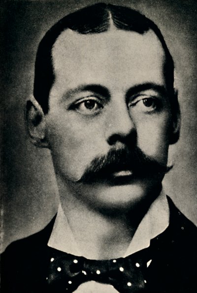 Lord Randolph Churchill, 1889, 1945. af Nadar
