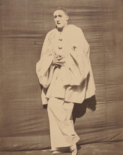 Pjerrot i smerte, ca. 1854-55. af Nadar