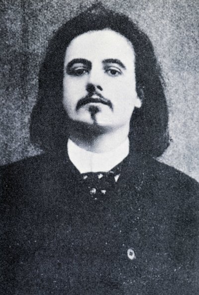 Portræt af Alfred Jarry, 1896 af Nadar