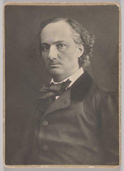 Portræt af Baudelaire af Nadar