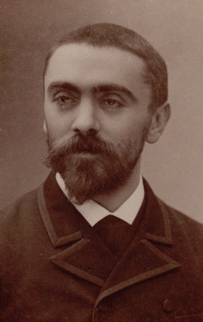 Portræt af komponisten Georges Hüe 1858-1948, 1900-tallet. af Nadar