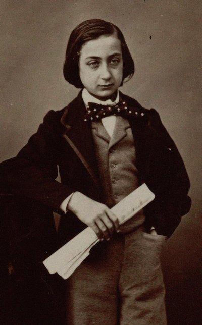Portræt af violinisten og komponisten Henri Ketten 1848-1883. af Nadar