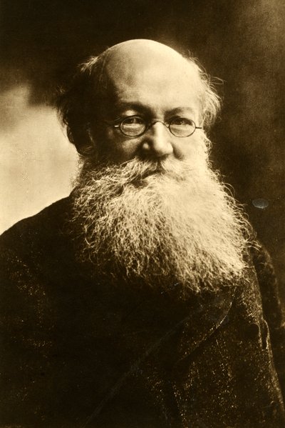 Pyotr Alexeyevich Kropotkin, russisk anarkist, ca. 1900 af Nadar