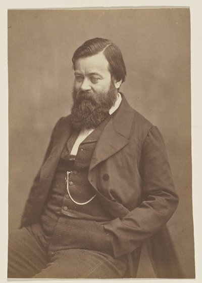 [Albert Patin de la Fizelière, litteraturforsker af Nadar [Gaspard Félix Tournachon]