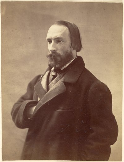 Auguste Vacquerie, forfatter af Nadar [Gaspard Félix Tournachon]