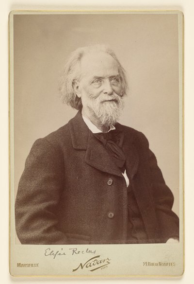 Élisée Reclus af Nadar [Gaspard Félix Tournachon]