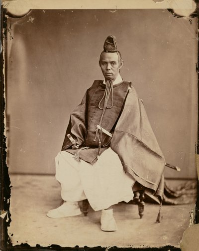 [Japansk mand] af Nadar [Gaspard Félix Tournachon]
