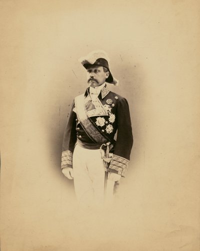 M[aréch]al Serrano af Nadar [Gaspard Félix Tournachon]