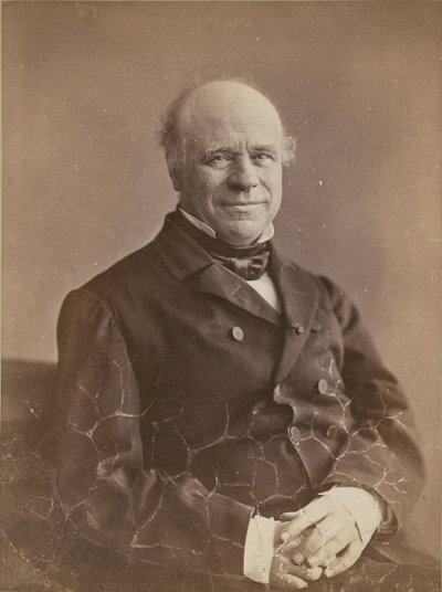Silvestre de Sacy af Nadar [Gaspard Félix Tournachon]