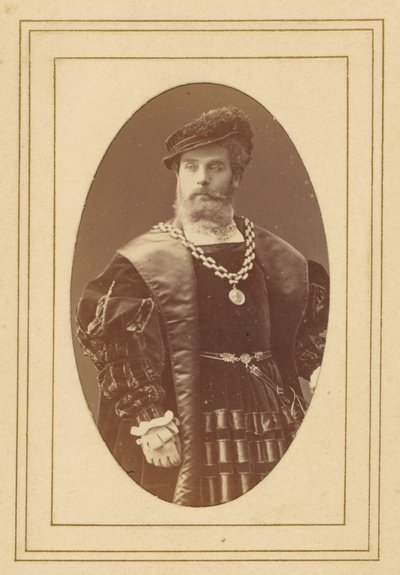 Worms [fransk skuespiller] af Nadar [Gaspard Félix Tournachon]