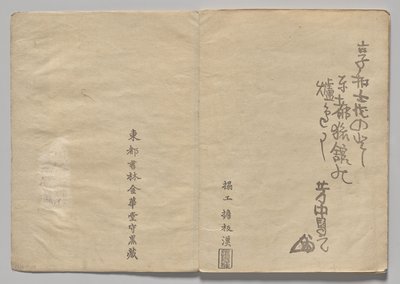 Scene fra The Kōrin Picture Book (bind 1) af Nakamura Hochu