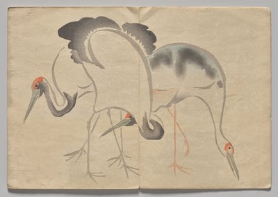 Scene fra The Kōrin Picture Book (bind 2) af Nakamura Hochu