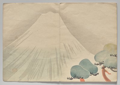 Scene fra The Kōrin Picture Book (bind 2) af Nakamura Hochu
