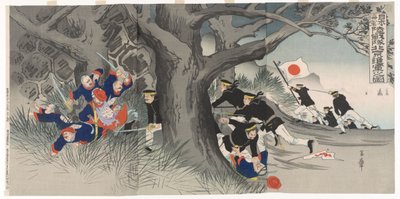 Marchen til Peking: En scene fra bokseroprøret af Nakazawa Toshiaki