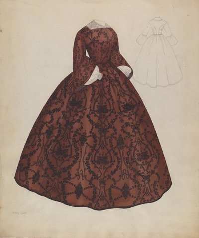 Kjole, c. 1938. af Nancy Crimi
