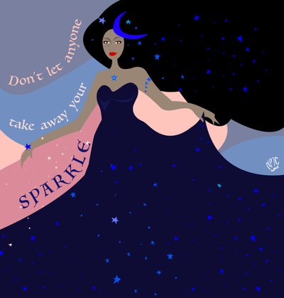 Sparkle, 2020 af Nancy Moniz Charalambous