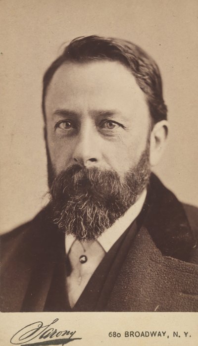 Albert Bierstadt af Napoleon Sarony