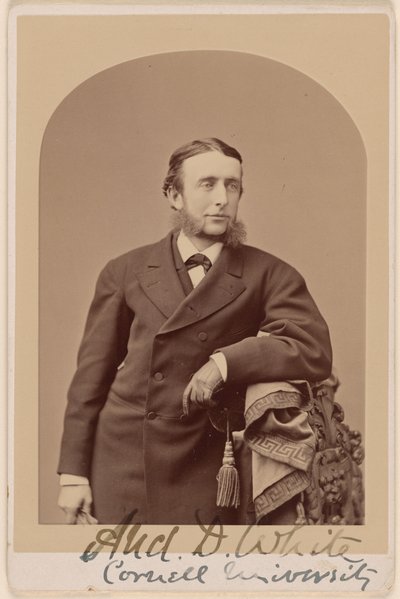 Andrew Dickson White af Napoleon Sarony