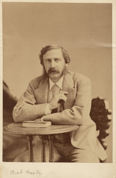 Bret Harte af Napoleon Sarony