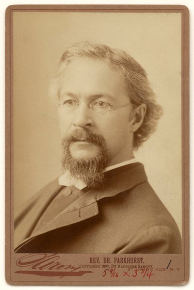 Charles Henry Parkhurst af Napoleon Sarony