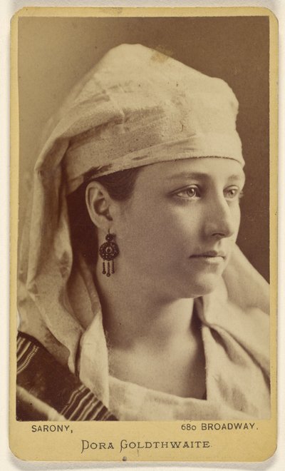 Dora Goldthwaite af Napoleon Sarony