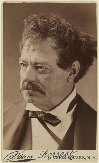 Edwin Forrest af Napoleon Sarony