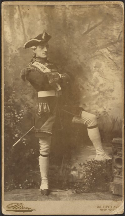 [John Drew, Jr. som kaptajn Plume fra "The Recruiting Officer"] af Napoleon Sarony