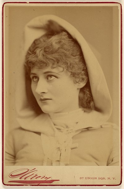 Mary Anderson af Napoleon Sarony