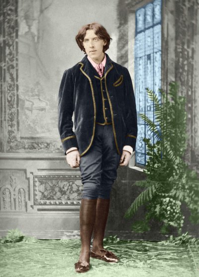 Oscar Wilde (1854 - 1900) omkring 1882 (foto) af Napoleon Sarony
