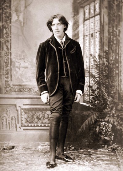 Oscar Wilde (1854 - 1900) omkring 1882 af Napoleon Sarony (1821 - 1896). af Napoleon Sarony