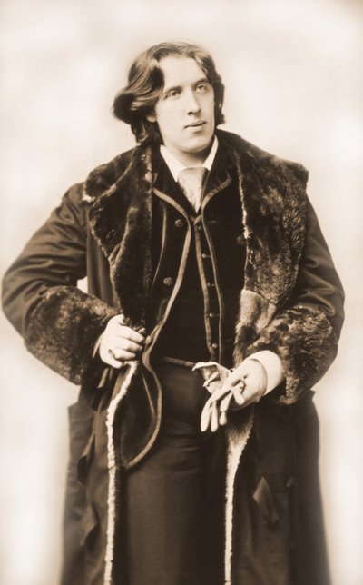 Oscar Wilde (1854 - 1900) omkring 1882 af Napoleon Sarony (1821 - 1896). af Napoleon Sarony