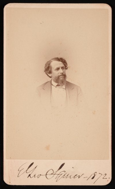 Portræt af Ephraim George Squier 1821-1888, 1872. af Napoleon Sarony