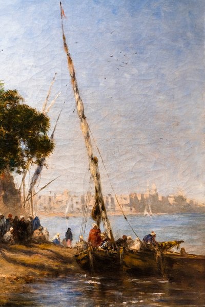 Venter på at gå om bord af Narcisse Berchere