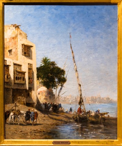 Venter på at gå om bord af Narcisse Berchere