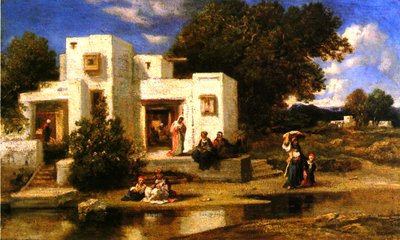 Et tyrkisk hus af Narcisse Virgile Diaz de la Peña