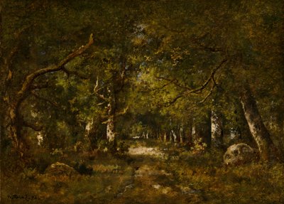 Skovscene, 1874. af Narcisse Virgile Diaz de la Peña