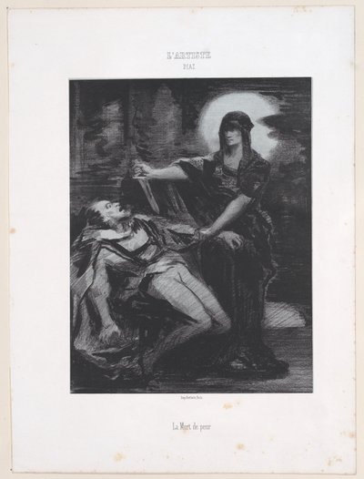 Frygtens død, 1830-76., 1830-76. af Narcisse Virgile Diaz de la Peña