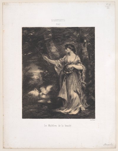 Skønhedens forbandelser, 1830-76., 1830-76. af Narcisse Virgile Diaz de la Peña
