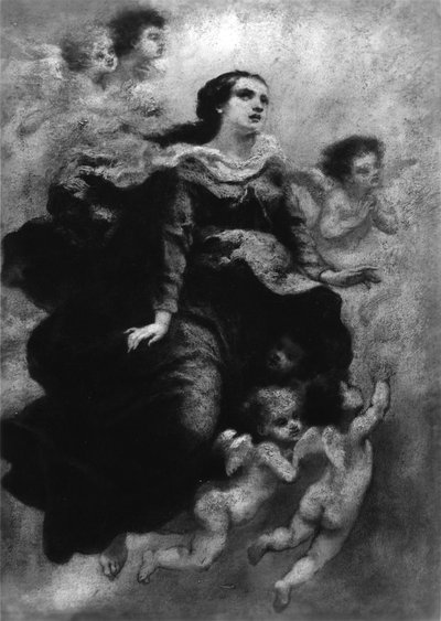 Marias himmelfart af Narcisse Virgile Diaz de la Peña