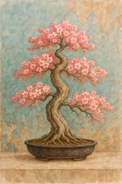 Kirsebærblomst-bonsai af Natalie Bruns