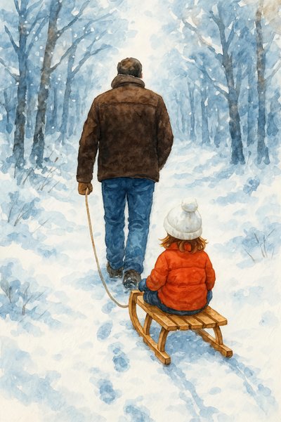Far-barn-vintertur af Natalie Bruns