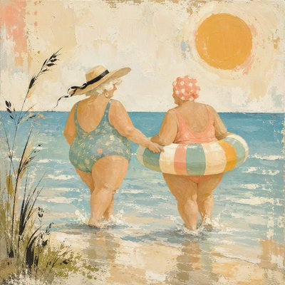 En hyggelig strandtur af Natalie Bruns