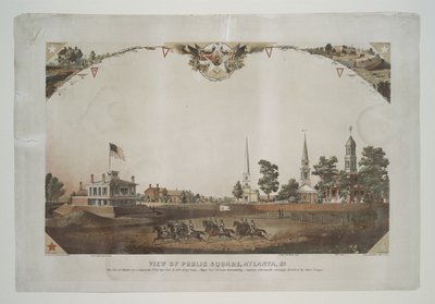 Udsigt over den offentlige plads, Atlanta, Ga. af Nathan B. Abbott