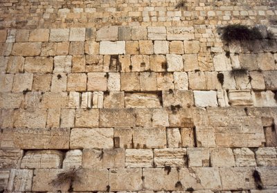 Templets vestmur på Tempelbjerget, Jerusalem af Nathan Benn