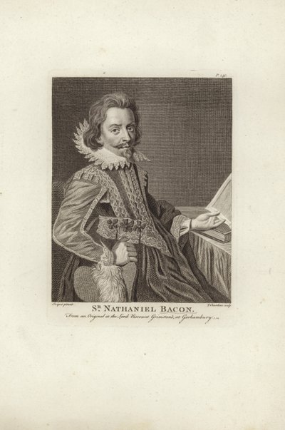 Sir Nathaniel Bacon, amatørmaler af Nathaniel Bacon