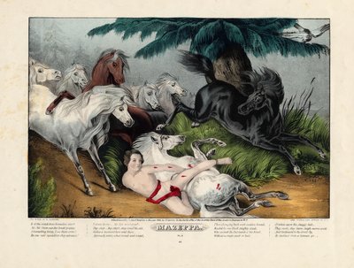 Mazeppa af Nathaniel Currier