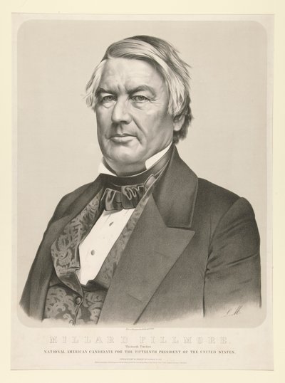 Millard Fillmore, trettende præsident af Nathaniel Currier