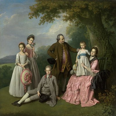 Familien Pybus af Nathaniel Dance-Holland