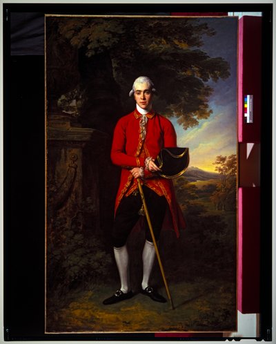 Portræt af Thomas Assheton-Smith (lærred) af Nathaniel Dance