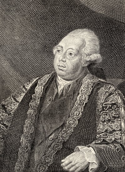Lord North, illustration fra 